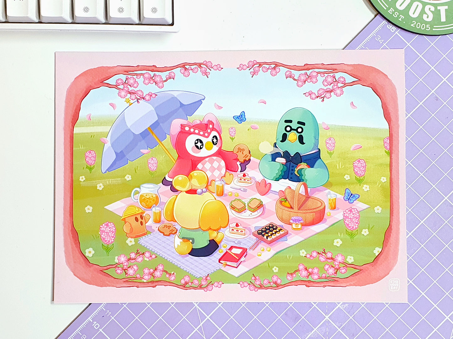 Summer Picnic Art Print