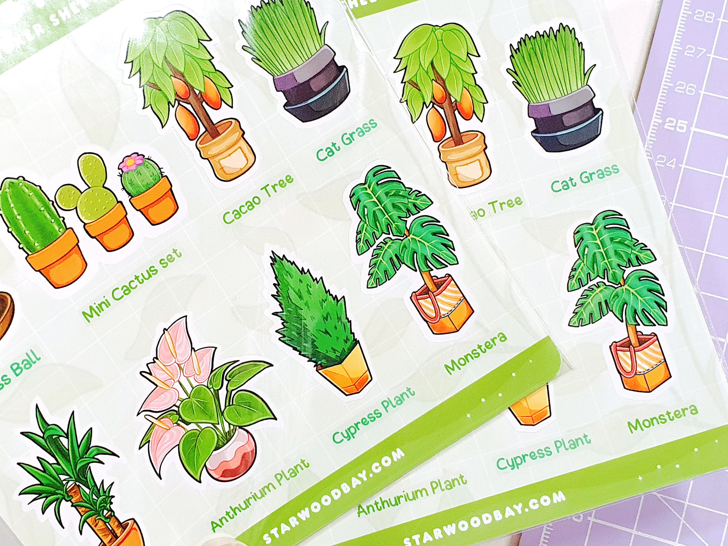 House Plants Sticker Sheet