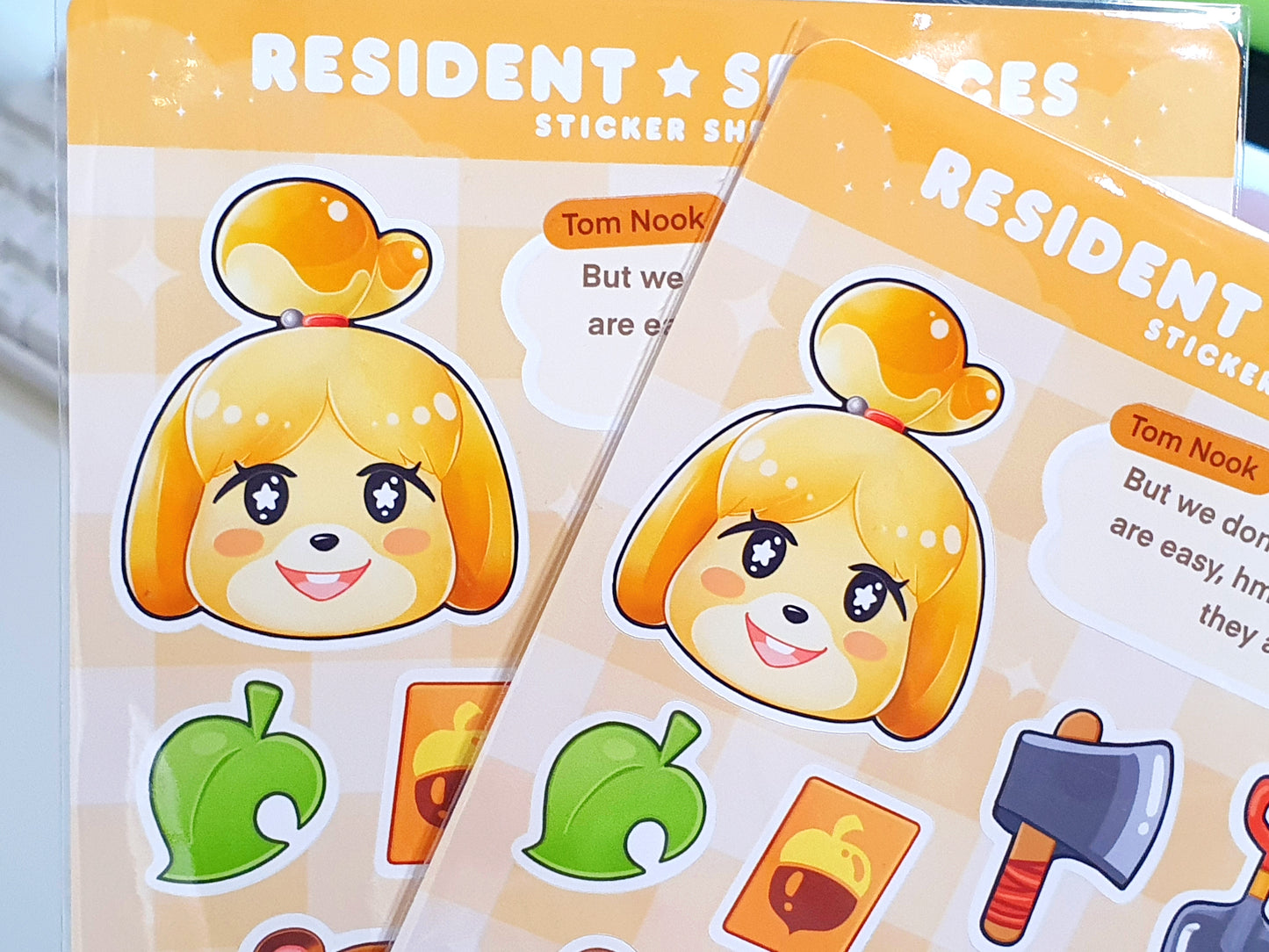 Animal Crossing Residence Services Sticker Sheet