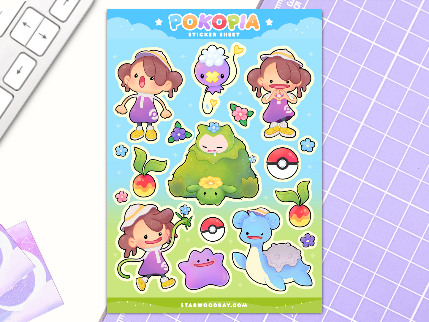 Character Sticker Sheet