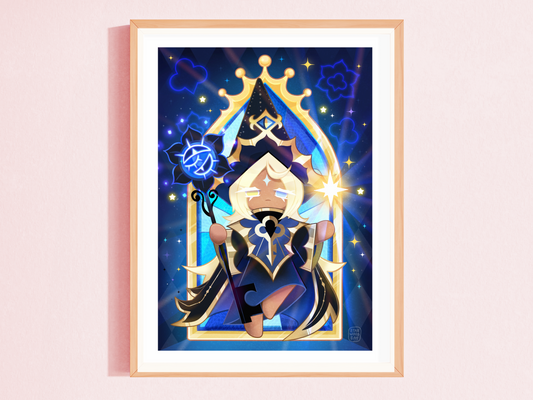 Corrupted Pure Vanilla Art Print