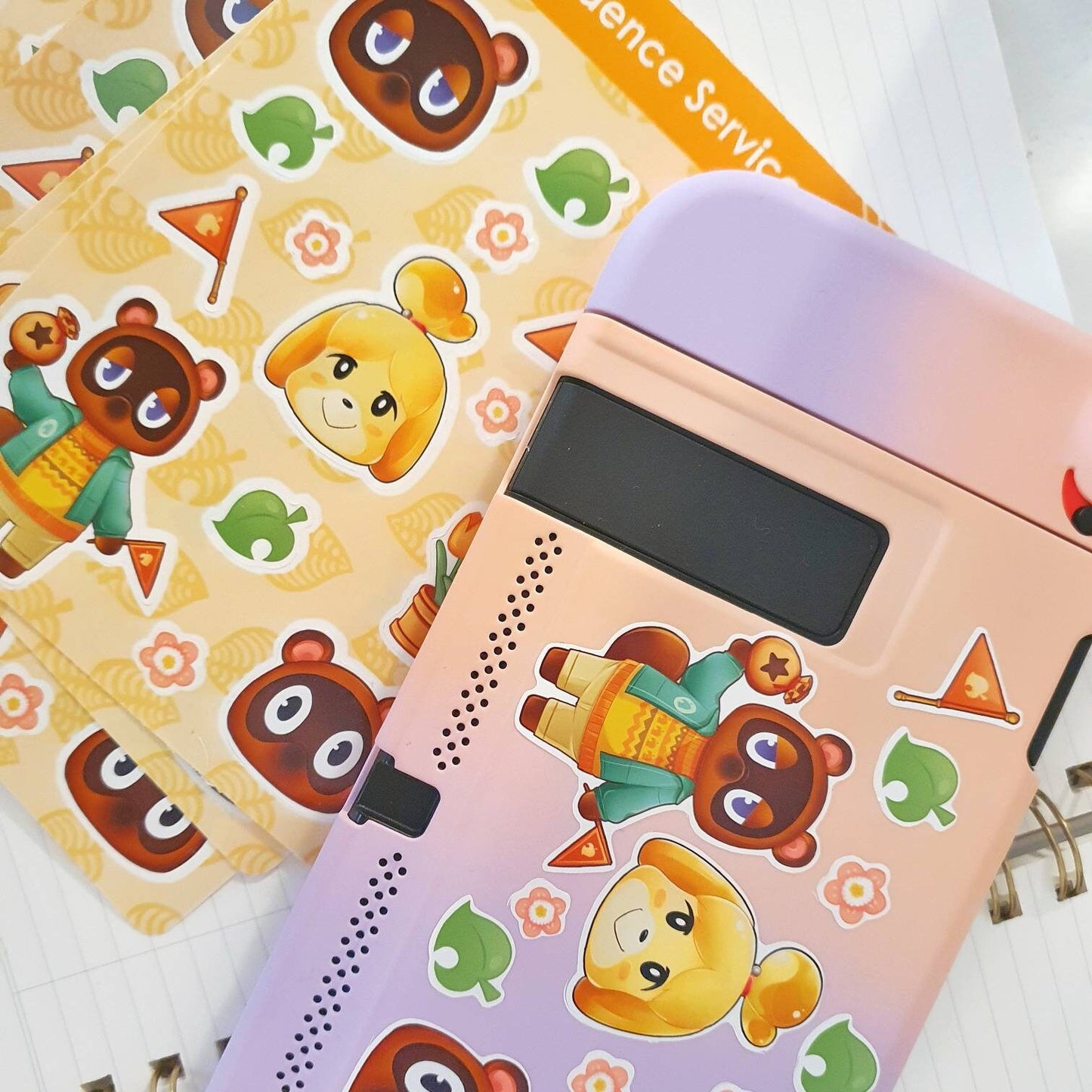 Animal Crossing Residence Services Sticker Sheet