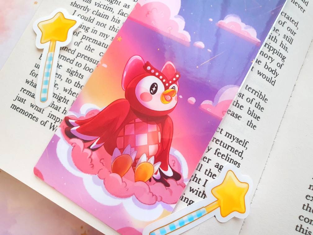 Celeste Starry Sky Animal Crossing Bookmark