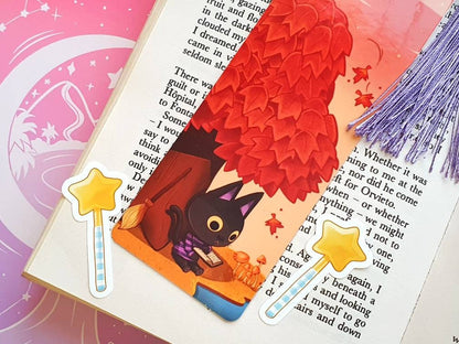 Kiki Cosy Reading Autumn Bookmark