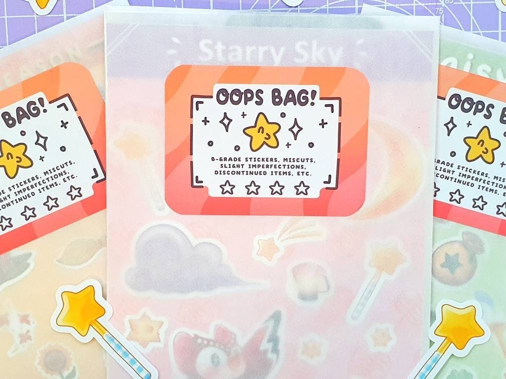 Mystery OOPS bags! Random Discounted Stationery Bag