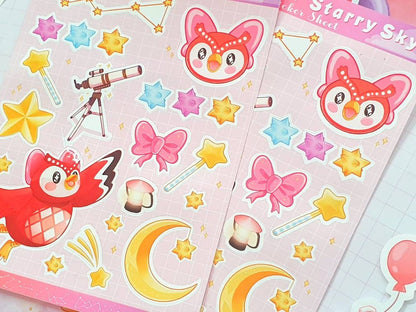 Celeste Starry Sky Sticker Sheet