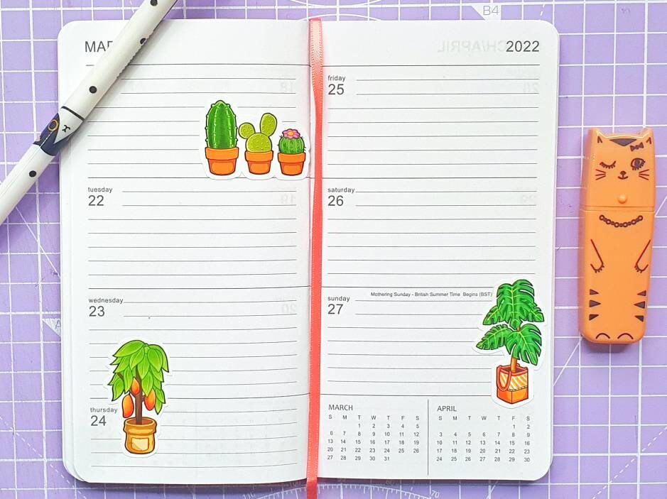 House Plants Sticker Sheet