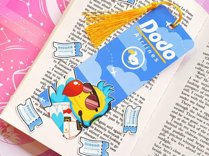 Dodo Airlines Bookmark