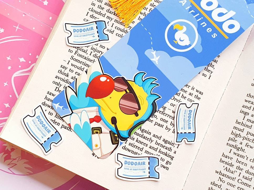 Dodo Airlines Bookmark