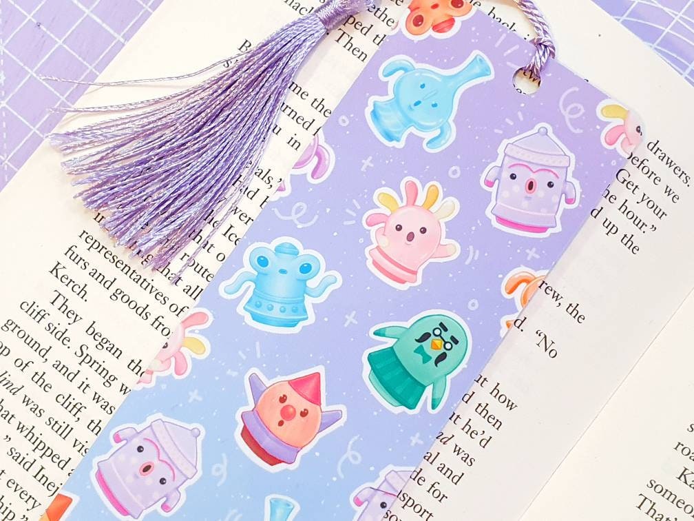 Gyroids Pastel Bookmark