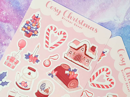 Cosy Christmas Sticker Sheet