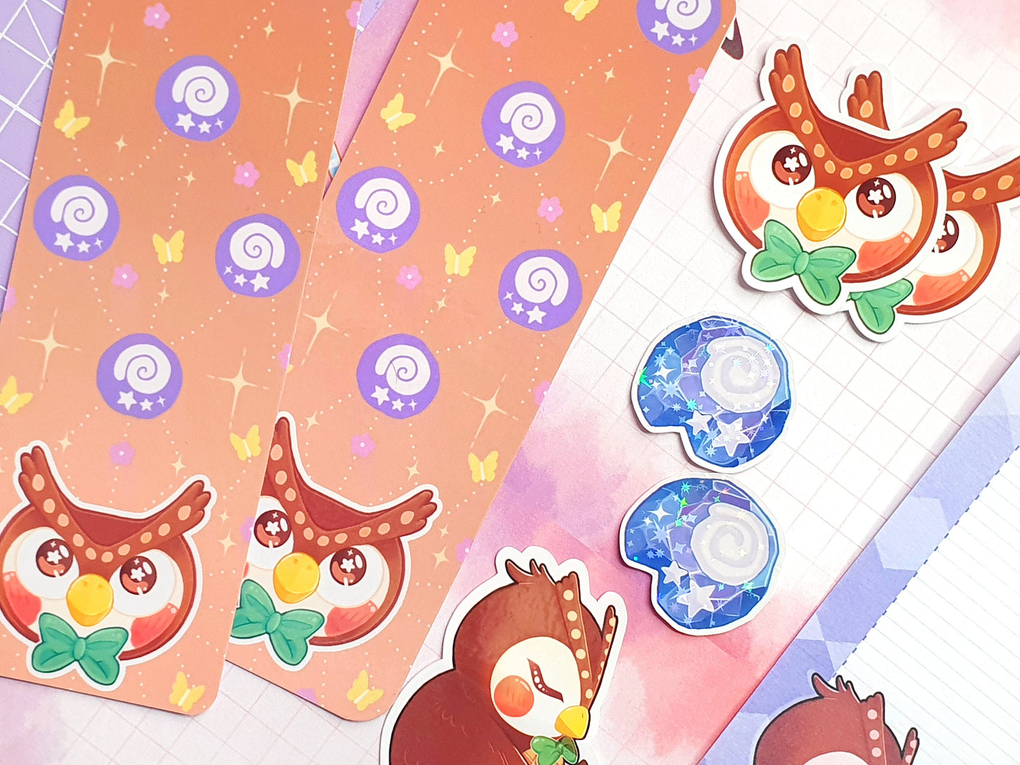 Blathers Stationery and Sticker Bundle