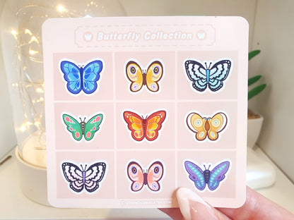 Butterfly Collection Sticker Sheet