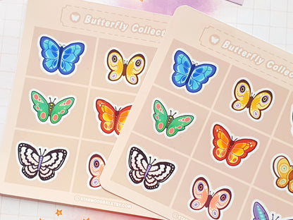 Butterfly Collection Sticker Sheet