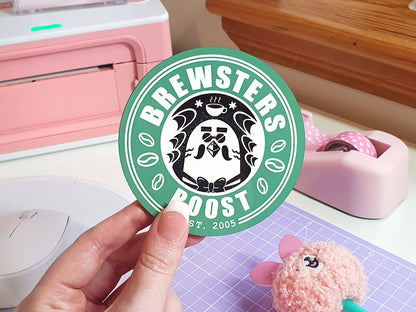 Brewsters Roost Logo Coaster Set