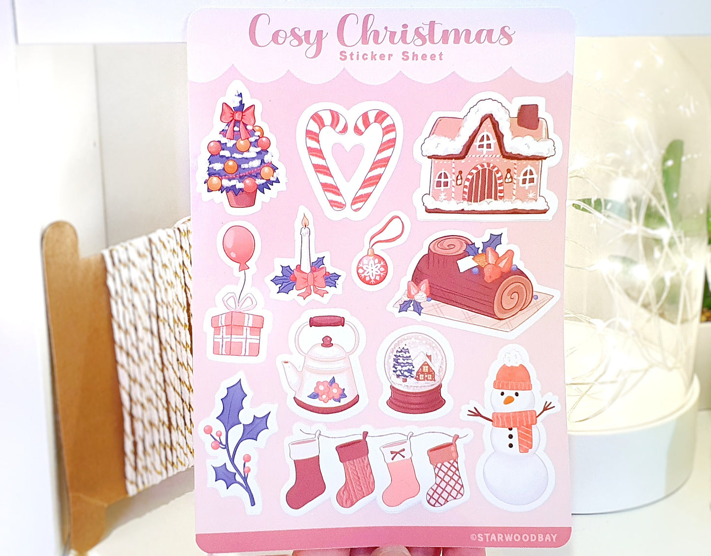 Cosy Christmas Sticker Sheet