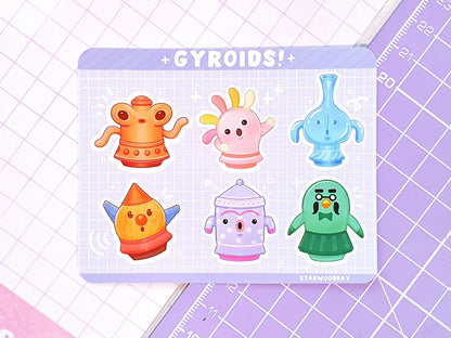 Gyroids Mini Sticker Sheet