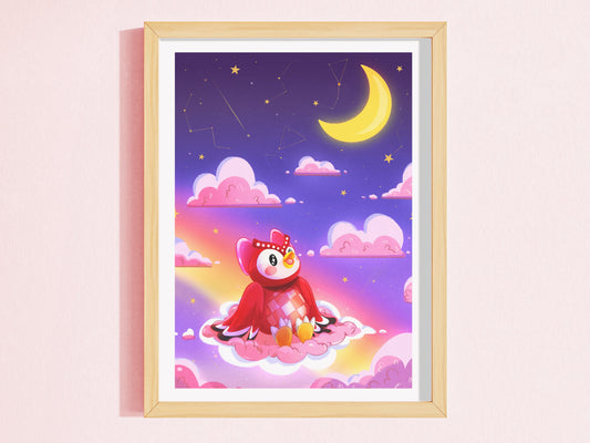 Celeste Starry Sky Art Print