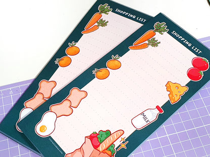 Shopping List Notepad | Grocery Shop Organiser