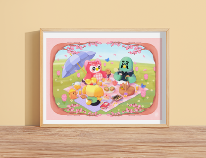 Summer Picnic Art Print