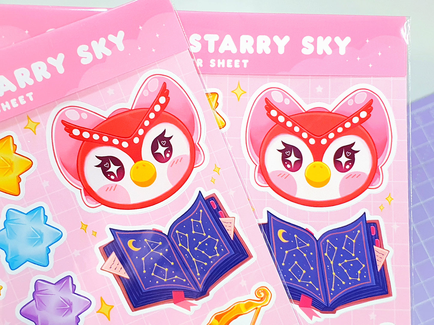 Celeste Starry Sky Sticker Sheet