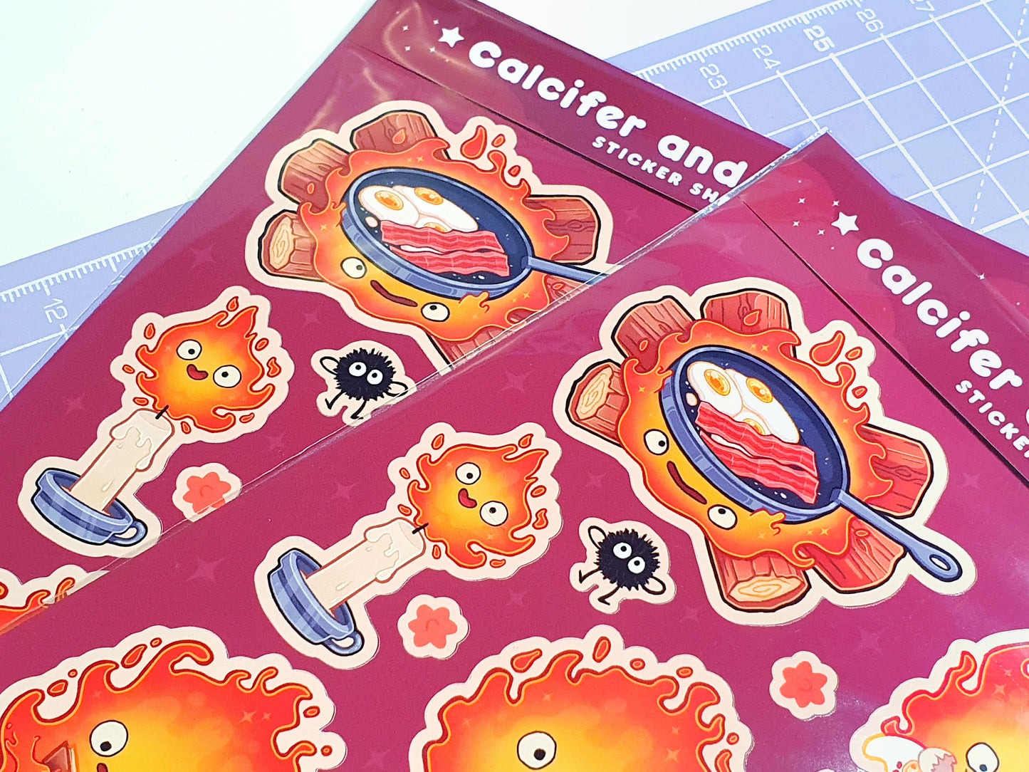 Fire Spirit & Dusty Sprites Sticker Sheet