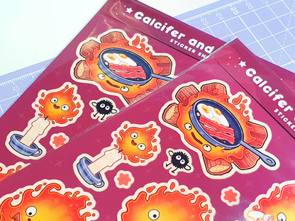 Fire Spirit & Dusty Sprites Sticker Sheet