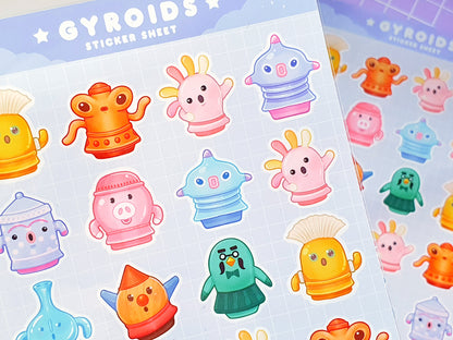 Gyroid Collection Sticker Sheet