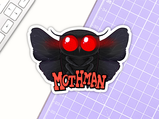 Mothman Waterproof Vinyl Sticker