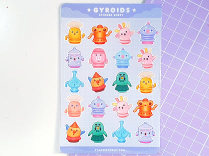 Gyroid Collection Sticker Sheet